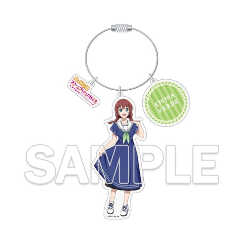 『ラブライブ!虹ヶ咲学園スクールアイドル同好会』ワイヤーアクリルキーホルダー エマ・ヴェルデ